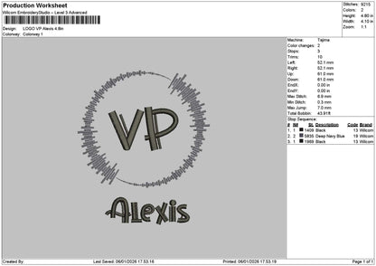 Vpcircle Embroidery 5 Files