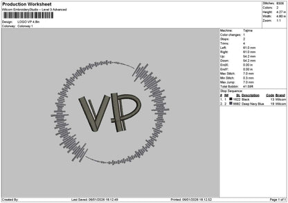 Vpcircle Embroidery 5 Files