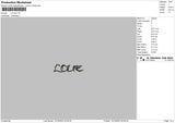 Lolie Embroidery File 6 sizes