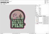 LONECAT Embroidery File 6 sizes