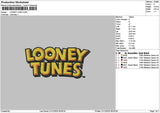 Looneytext 2112 Embroidery File 6 sizes