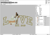 Love Photoflat 1102 Embroidery File 6 sizes