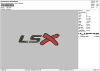 Lstext 02 Embroidery File 6 sizes