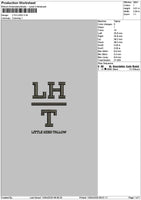 Lthtext 01 Embroidery File 6 sizes