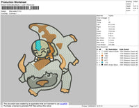 Little Avatar Embroidery File 4 size