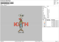 Lucky Luke Embroidery File 4 size