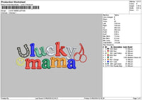 Luckytext 0105 Embroidery File 6 sizes