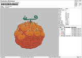 Fruit 0612 Embroidery File 6 sizes