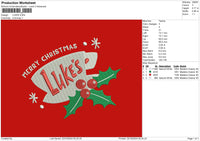 Lukestext Embroidery File 6 sizes