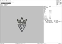 Luxin L Embroidery File 6 sizes