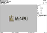 Luxury Embroidery File 6 sizes