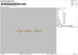 Luxury Listing Group Embroidery File 4 size