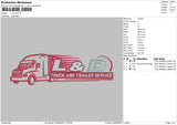 L&D Embroidery File 5 sizes