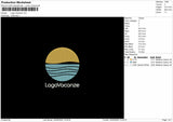 LagoVacanze Embroidery Design  File