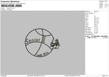 Leah 31 Embroidery File 6 sizes