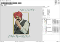 Legendsidhu Embroidery File 6 sizes