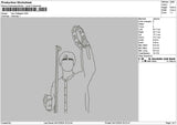 Photoline 0412b Embroidery File 6 sizes