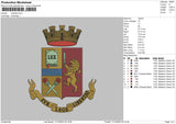 Crown1123 Embroidery File 6 sizes