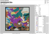 Lil Uzi Vert Embroidery File 4 sizes
