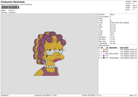 Lisa V4 Embroidery File 6 sizes