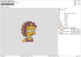 Lisa V4 Embroidery File 6 sizes