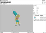 Lissa Sport Embroidery File 6 sizes
