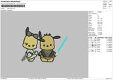 Little Rabbits Embroidery File 6 sizes