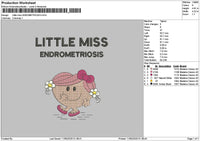 Misstext 1105 Embroidery File 6 sizes