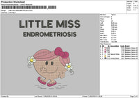 Misstext 1105 Embroidery File 6 sizes