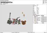 PumpkinHalloween 1110 Embroidery File 6 sizes