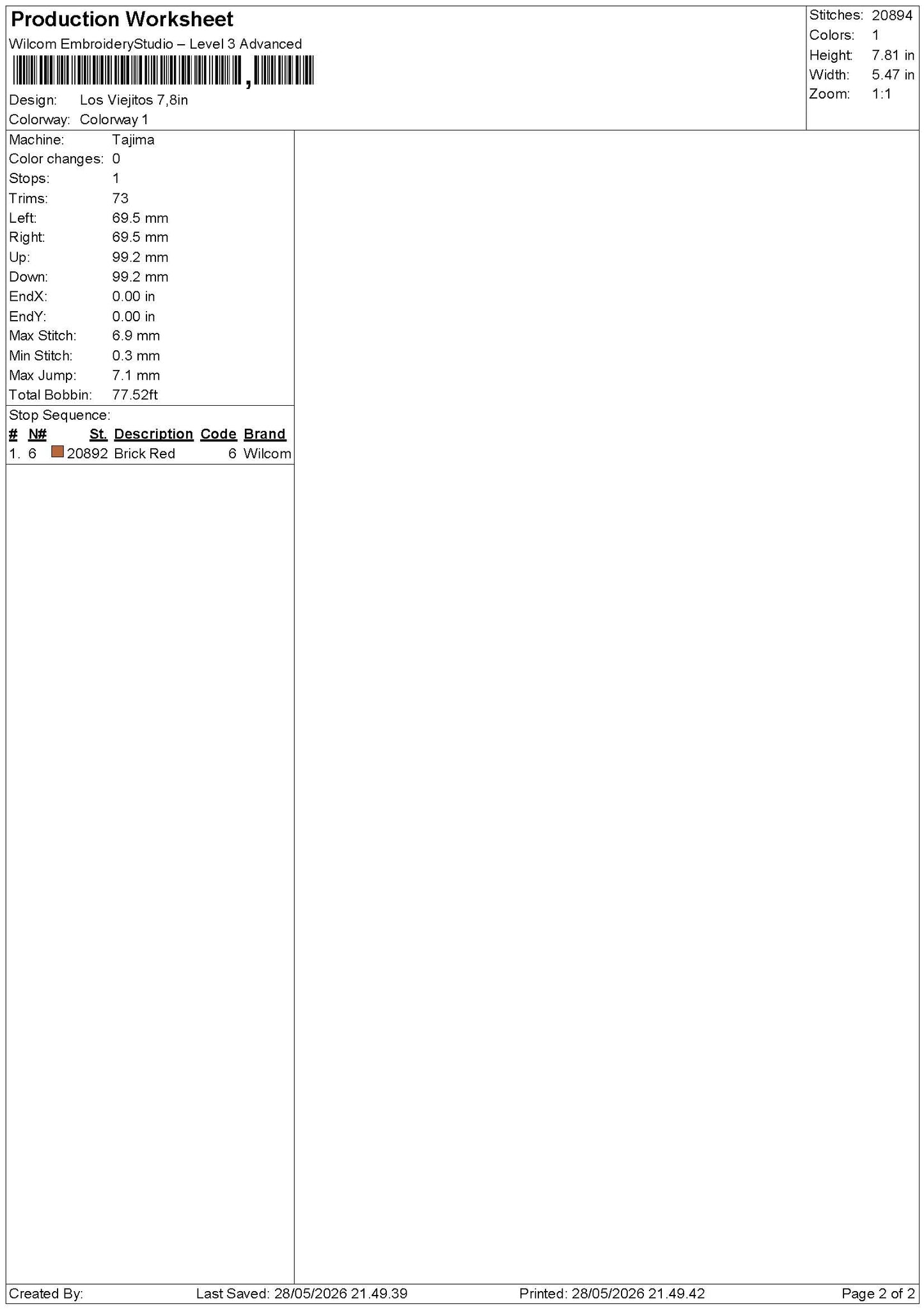 Viejitostext Embroidery Machine Design File 6 sizes