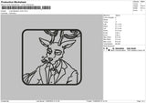 Louis Beastars Icons Embroidery File 4 size