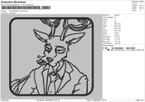 Louis Beastars Icons Embroidery File 4 size