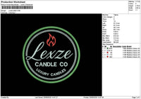 Luxzetext Patch Embroidery File 6 sizes