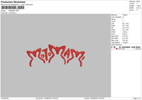 M1mami Embroidery File 5 Sizes