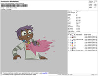 Marlin Manson Embroidery File 4 size