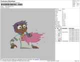 Marlin Manson Embroidery File 4 size
