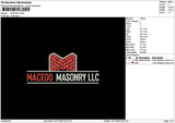 Macodotext Embroidery File 6 sizes