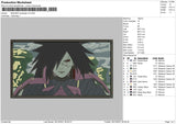 Madara Rectangle V2 Embroidery File 4 size
