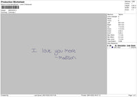 Madison Embroidery File 4 size