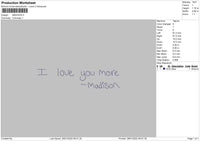 Madison Embroidery File 4 size