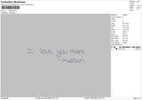 Madison Embroidery File 4 size