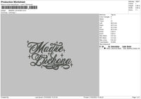 Madre Luchona Embroidery File 4 size