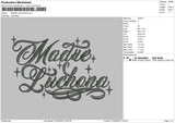 Madre Luchona Embroidery File 4 size