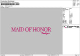 Bridesnames 2509 Embroidery 10 Files