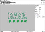Mamatext App Clover Embroidery File 6 sizes
