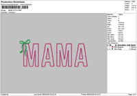 Mamatext 0903 Embroidery File 6 sizes