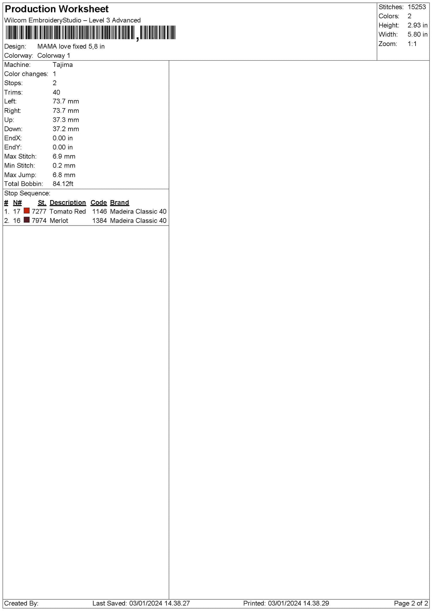 Mama Hearts Embroidery File 6 sizes