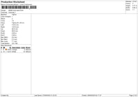 Mamatext Wave Embroidery File 6 sizes