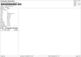 Mamatext Wave Embroidery File 6 sizes